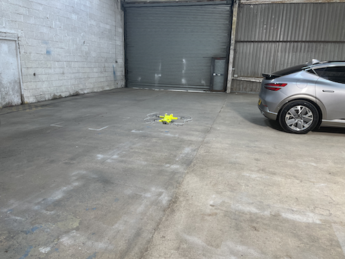 UAV filming on location for Ebbon Intelligence